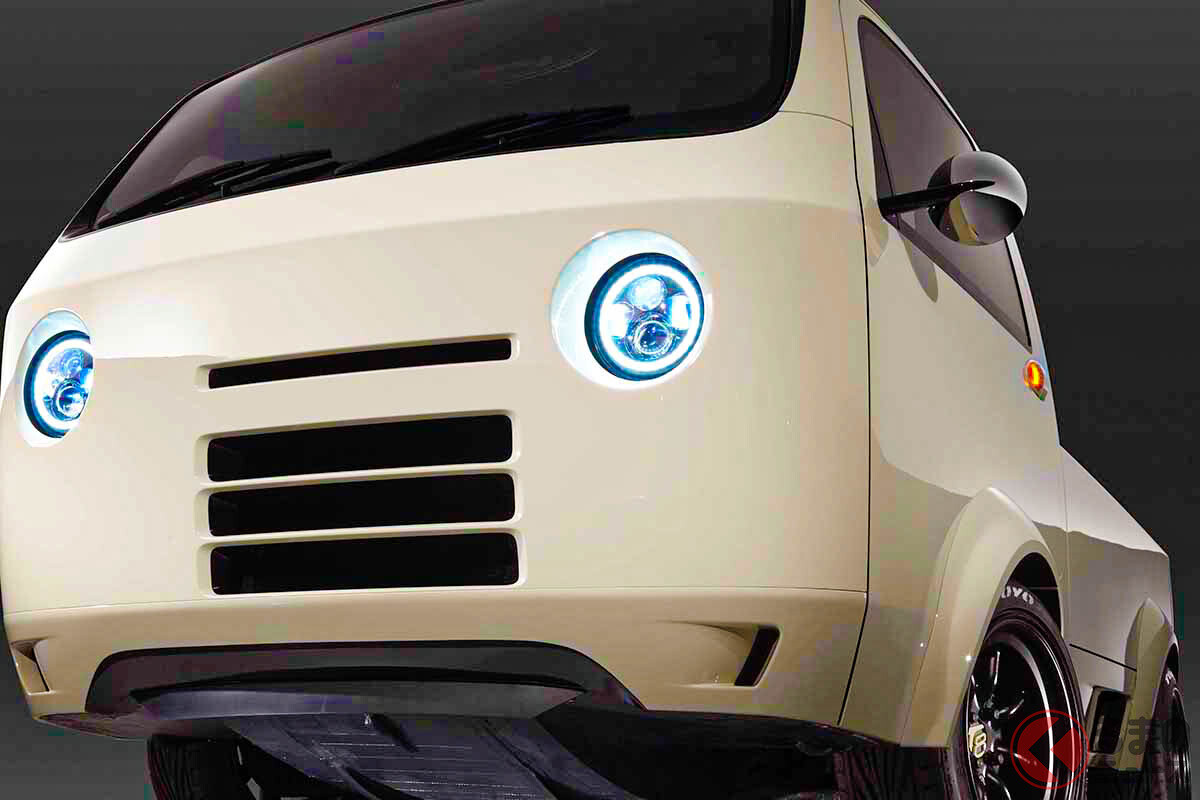 ホンダの“スポーティ”な「斬新軽トラ」!? 丸目ライトに“センターマフラー”装備！ レトロ感もある「T880」とは