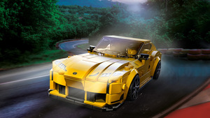 レゴの人気シリーズ「スピードチャンピオン」から「トヨタGRスープラ」が発売！　実車誕生35周年を記念したモデル