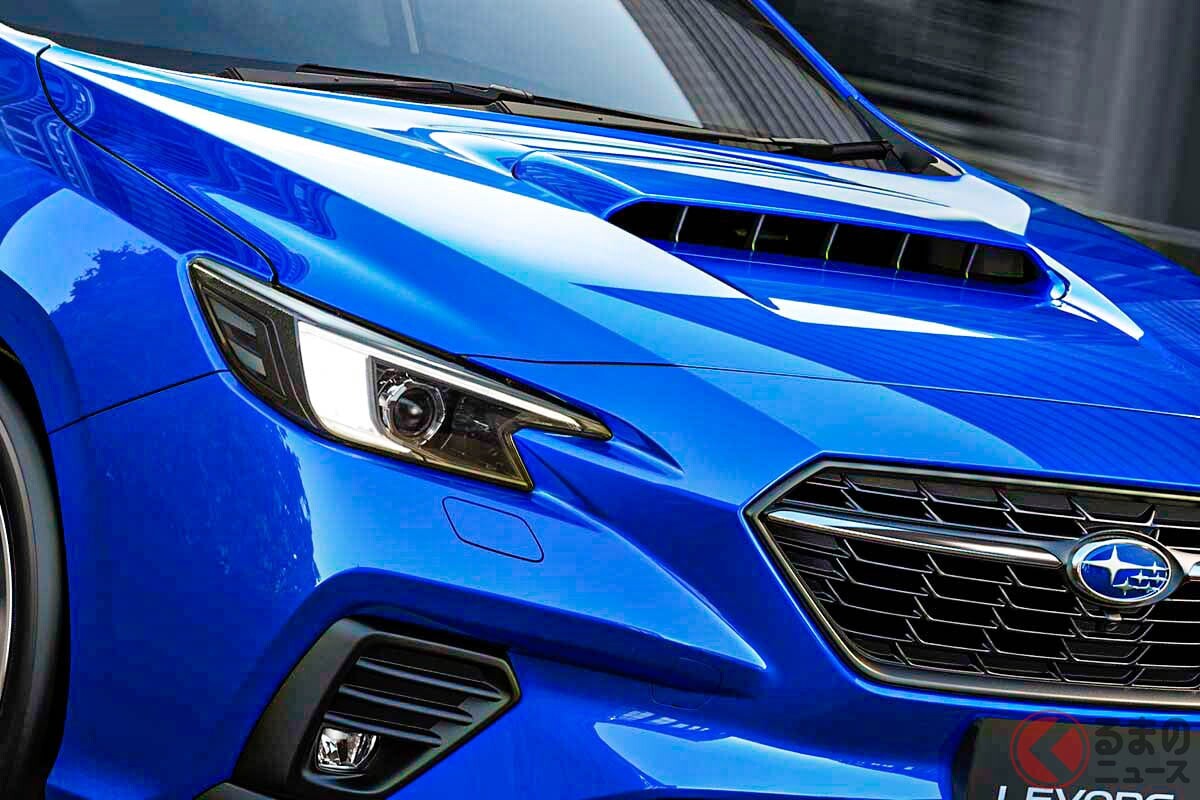 スバル「新ステーションワゴン」がスゴイ！ 水平対向エンジン＆全長4.7m級モデルが“黒感強調”に進化!?すごい上級装備の「レヴォーグ “V-SPORT”」のスゴさとは