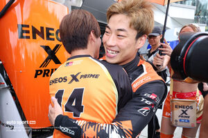 ENEOS福住がau山下を逆転する最速タイム。GT300はD’stationが連続ポール／第4戦スプリント日曜予選