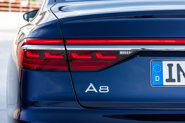 アウディの新型A8はレベル3自動運転も織り込まれたハイテクの塊