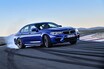 フランクフルト空港で「新型BMW M5」を発見！ ハイパワーを支えるタイヤの正体は？