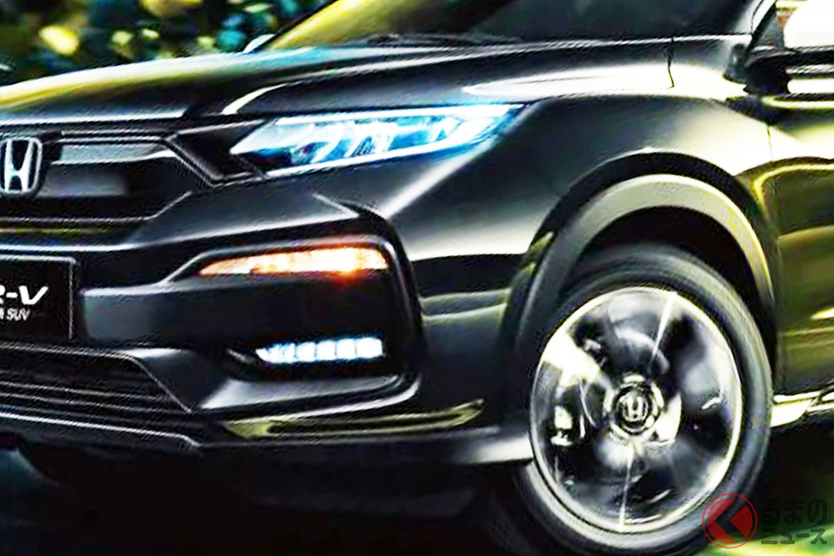 黒さ強調のホンダ新SUV「XR-V オブシディアン・エディション
