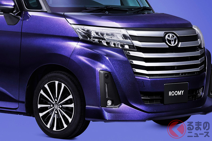 トヨタ新型 ルーミー 発売 より迫力マシマシなデザインに タンク は車種統合で消滅 くるまのニュース 自動車情報サイト 新車 中古車 Carview