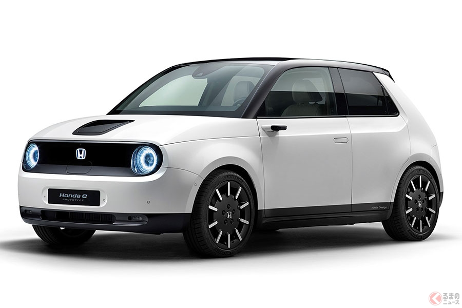 ホンダの小型ev ホンダe 黄色くて可愛いプロトタイプの走行動画を公開 くるまのニュース 自動車情報サイト 新車 中古車 Carview