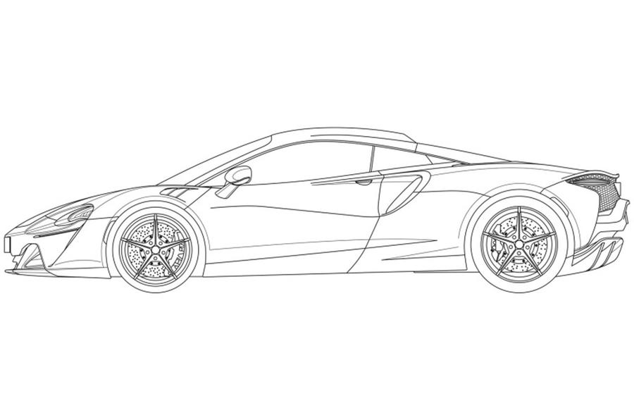 特許画像入手 マクラーレンの次世代ハイブリッド車 デザインが明らかに Autocar Japan 自動車情報サイト 新車 中古車 Carview