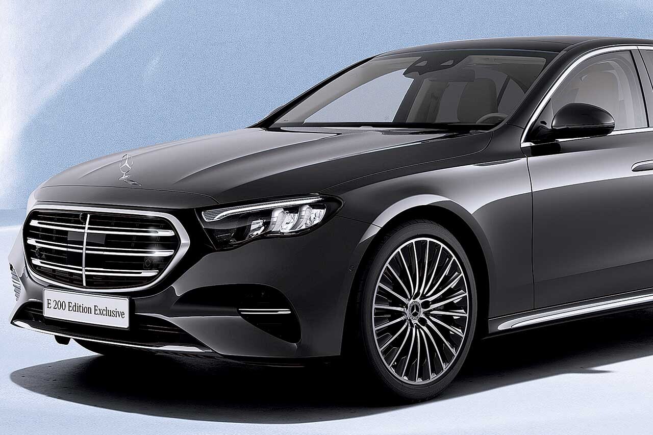 限定200台！ メルセデス・ベンツ「E200」の特別仕様車「エディションエクスクルーシブ」はクラシカルなフロントマスクが特徴