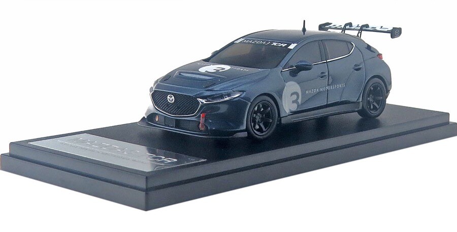 Hi-Storyから1/43スケール「MAZDA3 TCR」ディスプレイモデルが登場〈インターアライド〉