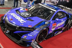 SUPER GT 2024シーズンのキックオフは「大阪オートメッセ」から。本物のGTマシンのエンジンサウンドで来場者へサービス