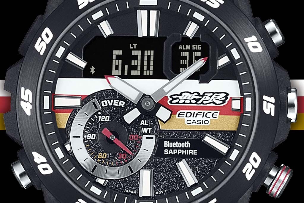 無限のレーシングスピリットが手首に光る！カシオEDIFICEから無限とのコラボ腕時計が発売に！