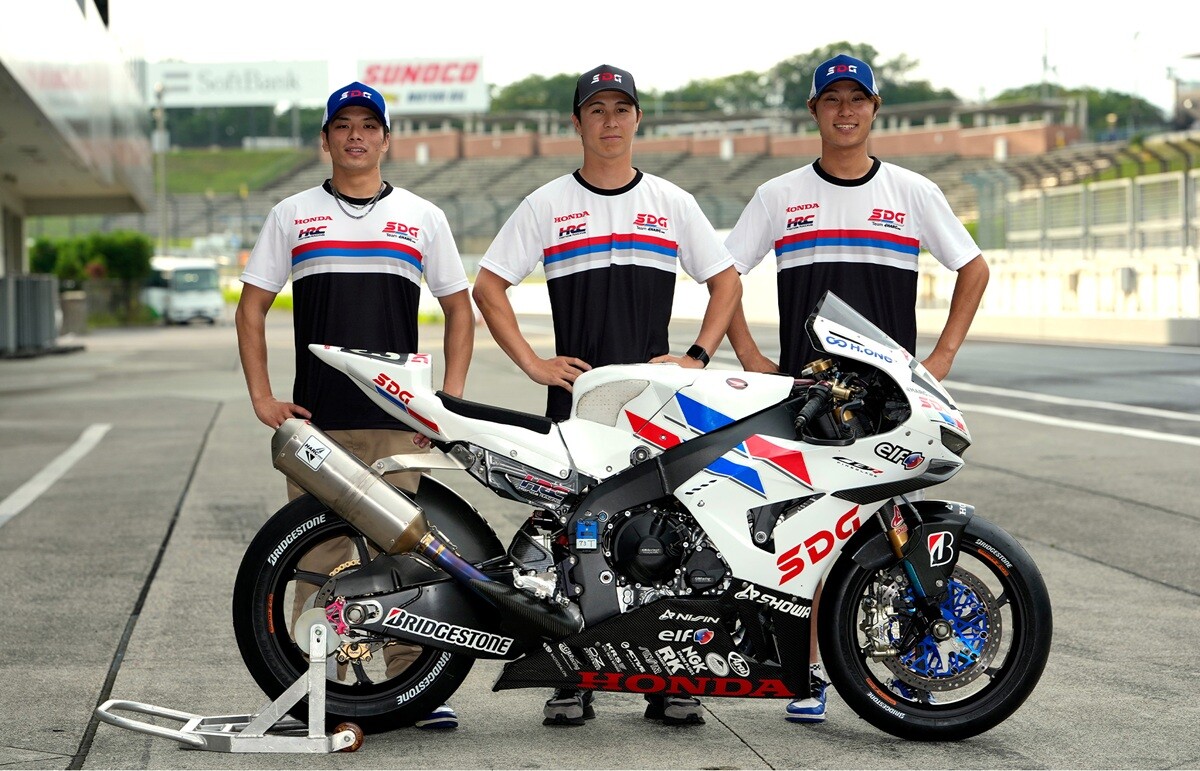 準備完了！「SDG Team HARC-PRO. Honda」2025 FIM 世界耐久選手権 “コカ・コーラ”鈴鹿８時間耐久ロードレース 第46回大会