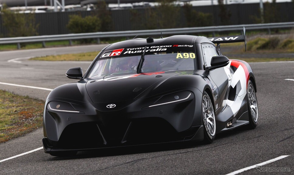 トヨタGRスープラの「スーパーカー」、オーストラリアで初の公開デモ走行