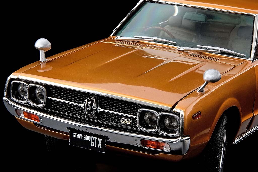 黄金のケンメリ降臨！ナガノ製プラモ「1/20スカイラインGT-R」を