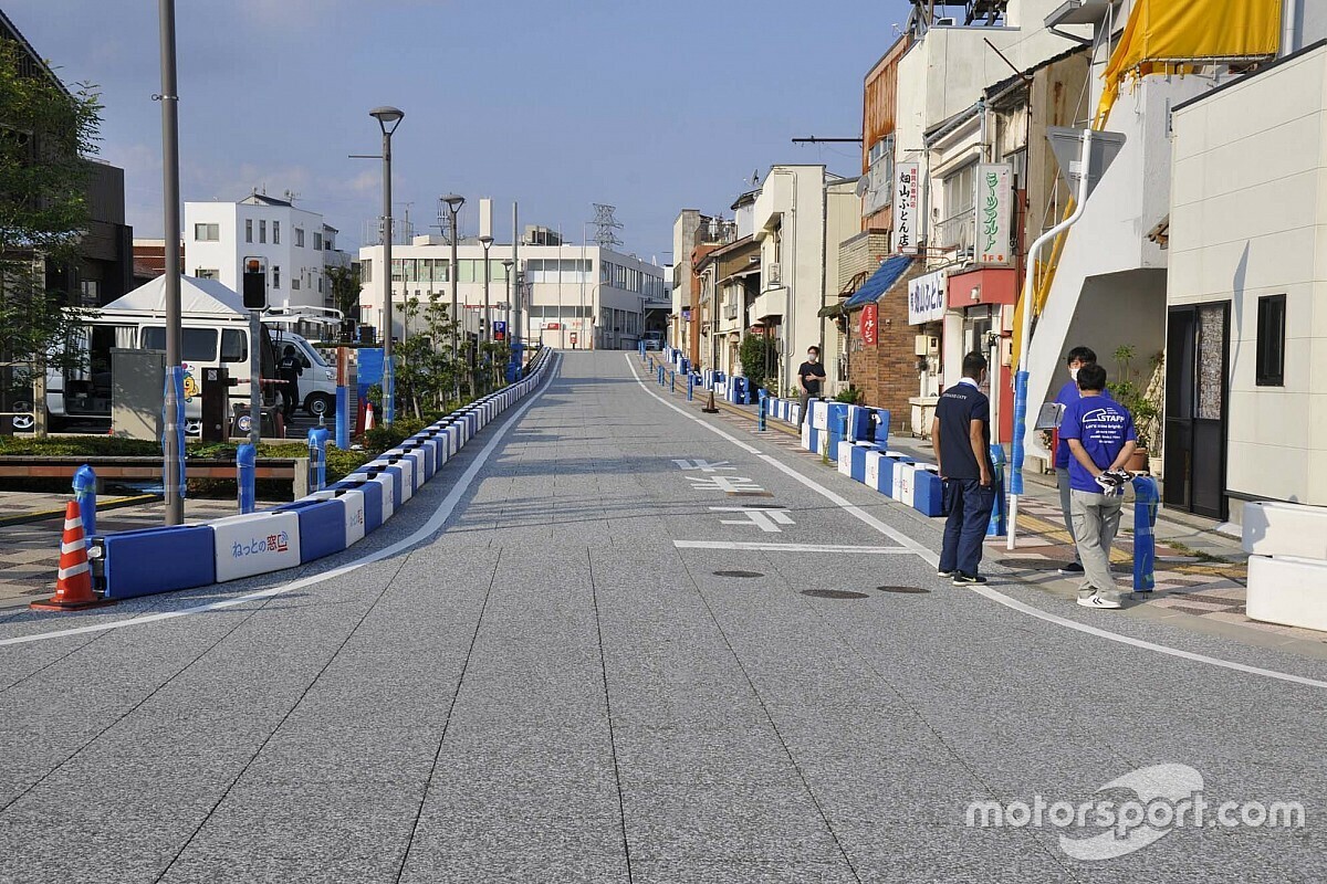 島根県江津市での日本初の公道レース、ついに開催日……昼からのレースに向け、準備進む｜A1市街地グランプリGOTSU 2020