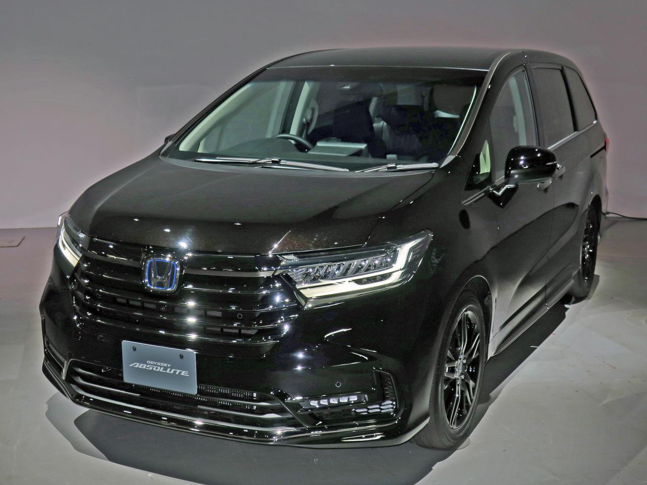 ニューモデル写真蔵 ビッグマイナーチェンジで内外装が一新された ホンダ オデッセイ Webモーターマガジン 自動車情報サイト 新車 中古車 Carview