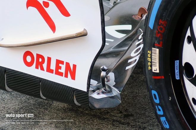 細かく手の込んだフロアエッジ メルセデスを上回るアルファロメオの造形美 F1日本gp鈴鹿テクニカルウォッチ Autosport Web 自動車情報サイト 新車 中古車 Carview