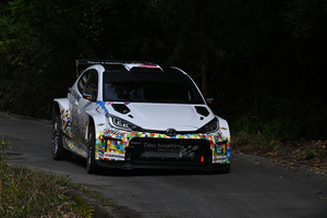 ラリージャパン開幕直前にテスト走行を実施！　初のハンコックタイヤのフィーリングをドライバーに直撃