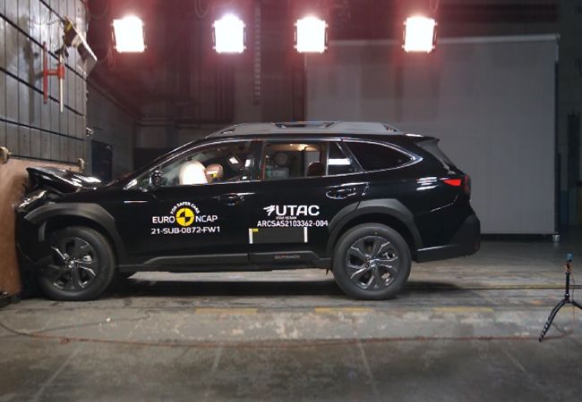 Subaru 新型 アウトバック がユーロ Ncapの21年安全性能テストで最高評価 ファイブスター を獲得 カー アンド ドライバー 自動車情報サイト 新車 中古車 Carview