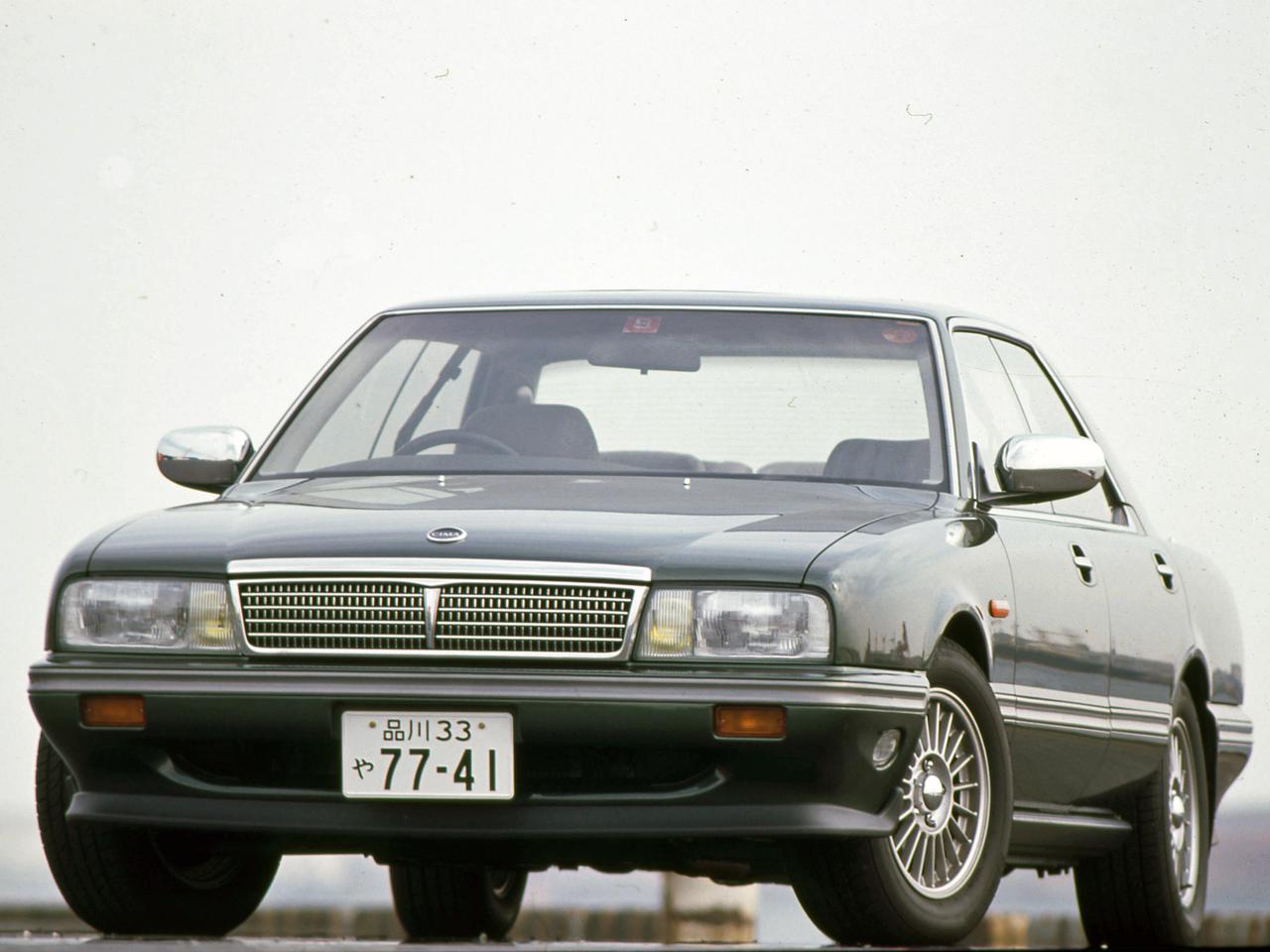 昭和の名車 1 日産 シーマは シーマ現象 と呼ばれる一大ムーブメントを巻き起こした Webモーターマガジン 自動車情報サイト 新車 中古車 Carview