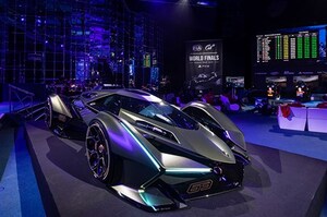 伊ランボルギーニ、コンセプトカー「ランボV12ビジョン・グランツーリスモ」を披露