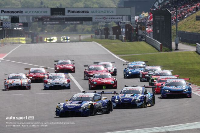 スーパーGT第4戦富士は土日各日で公式練習／公式予選／決勝を行うスケジュールに