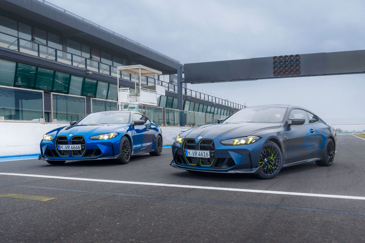 BMW　ワークスドライバーであるバレンティーノ・ロッシのコラボモデル「M4 CS VR46」を国内に2台限定で導入