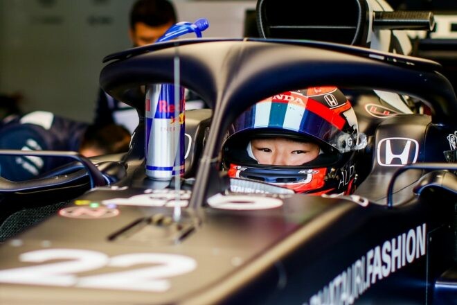 角田裕毅、問題発生も挽回し7番手「車の感触は良好。予選に向けさらに前進したい」アルファタウリ・ホンダ／F1第2戦金曜