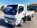 三菱ふそう、eキャンターにダンプ車　国内初の小型EVダンプ