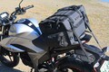 ノーマル状態のスズキ『ジクサー150』でバイクキャンプの大荷物は積めるかな？【キャンプツーリングインプレ・積載編】