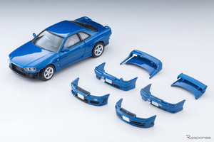 カスタムパーツが付け替え可能な高級トミカ、「日産 スカイライン25GT TURBO」11月発売