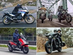 【ホンダ】国内導入モデルも登場！ ミラノショーに「XL750 TRANSALP」「CL500」「CMX1100T Rebel」などを出展（動画あり）