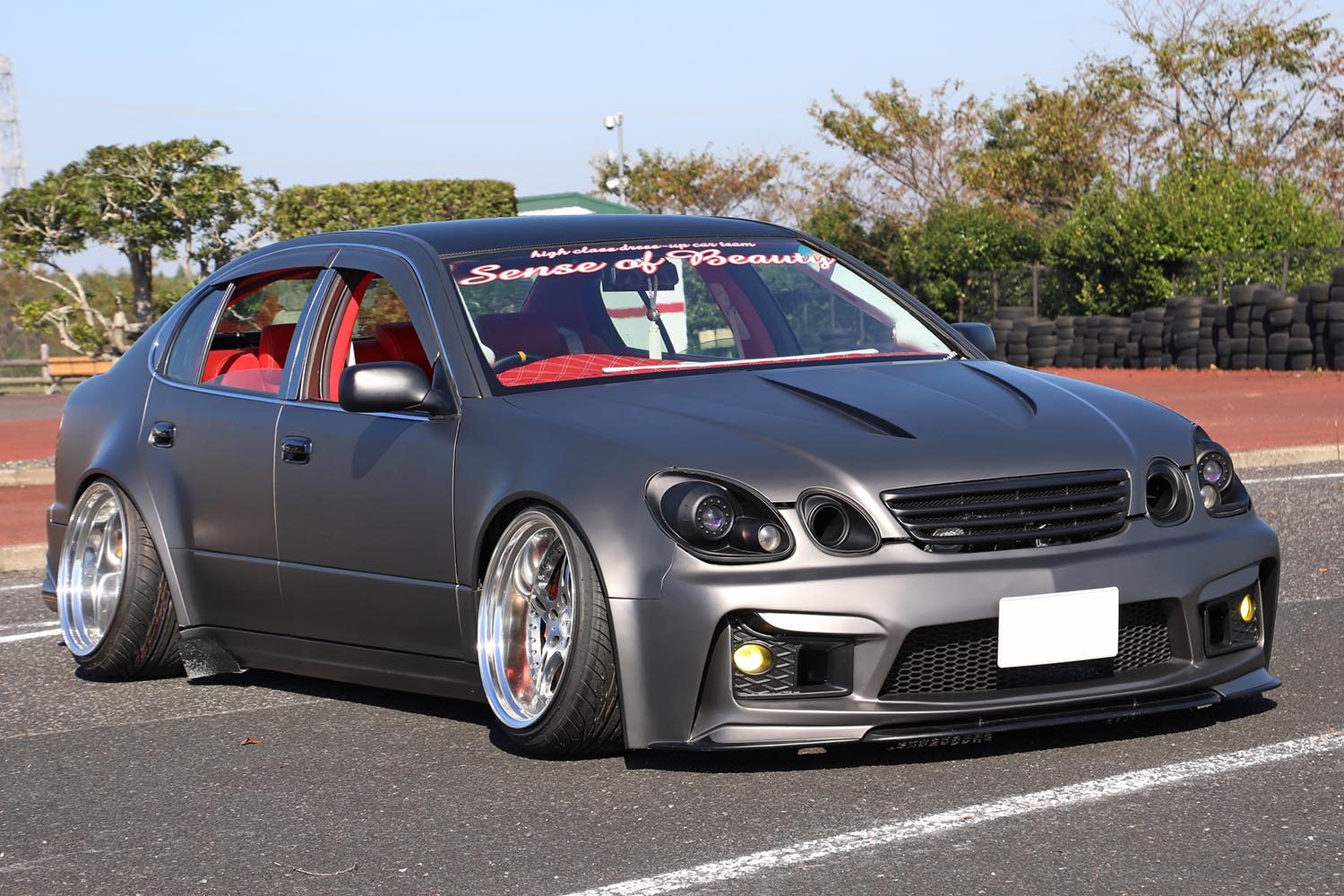 15万円で購入した アリスト でカスタムを楽しむ 6年で5回もラッピングチェンジできたヒミツはdiyにありました Auto Messe Web 自動車情報サイト 新車 中古車 Carview