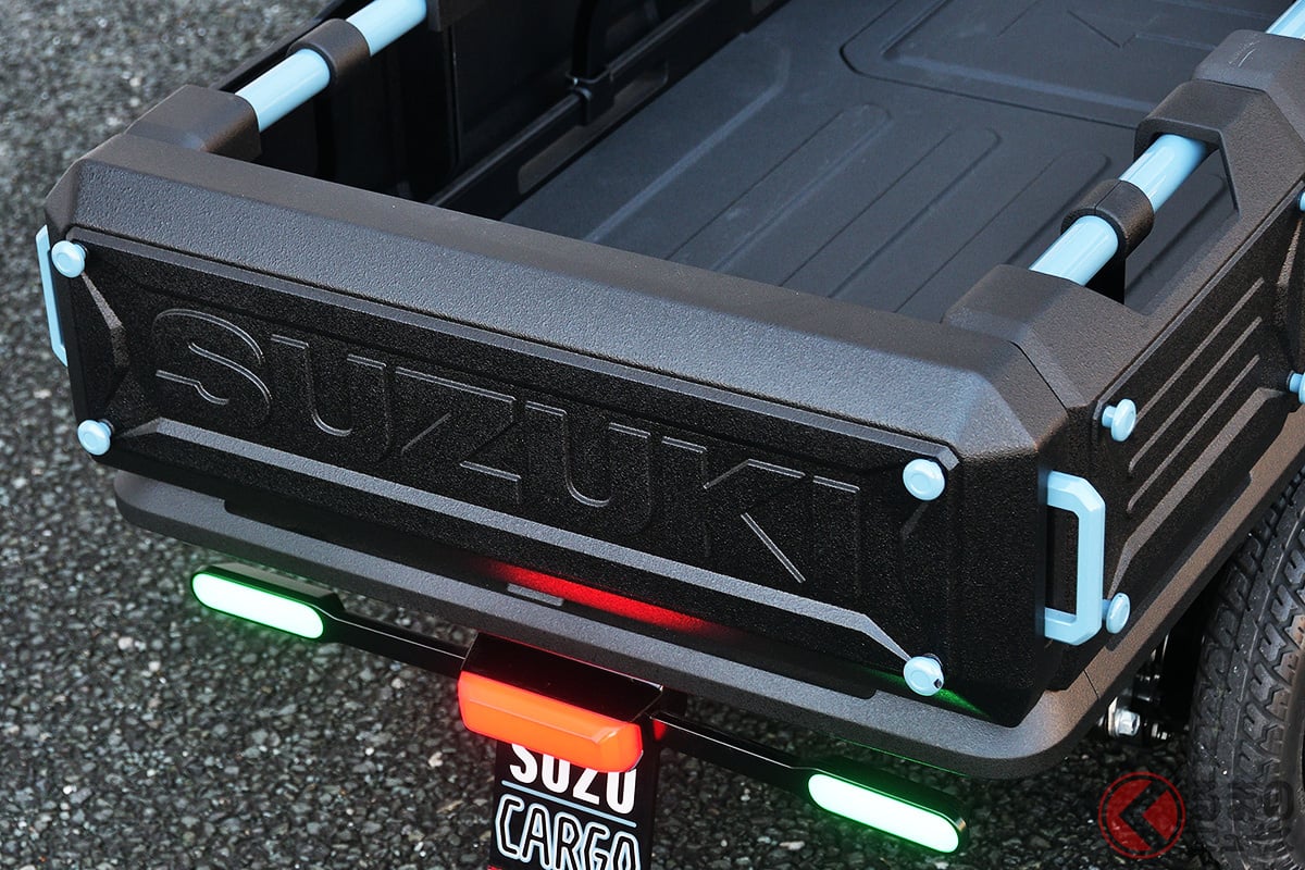 全長たった1.9m!? まるで「1人乗り“ミニ軽トラ”」!? 市販化前提