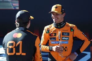 ピアストリ、タイトル争いライバルのノリス母国戦でブーイング無しを期待。激しいバトルで15ポイントの僅差