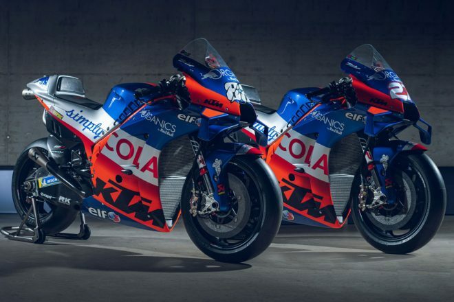 MotoGP：KTMの2チームが2020年型マシン『RC16』を公開。テック3はカラーリング変更