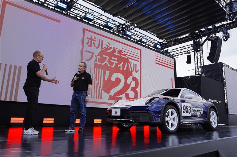 ポルシェフェスティバル23で“激レア”な911ダカールと新型カイエンが日本初公開！