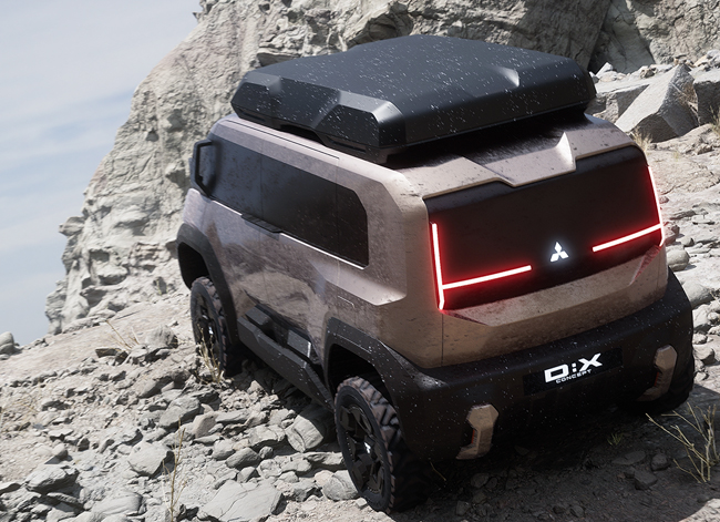 三菱自動車が未来のデリカを彷彿させる電動クロスオーバーMPVのコンセプトカー「D:Xコンセプト」をジャパンモビリティショー2023で世界初公開