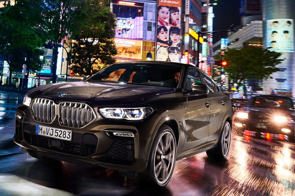 BMW「X6」の新型車発表！ さらにロング、ワイド、ローなクーペスタイルを実現（くるまのニュース） 自動車情報サイト【新車・中古車