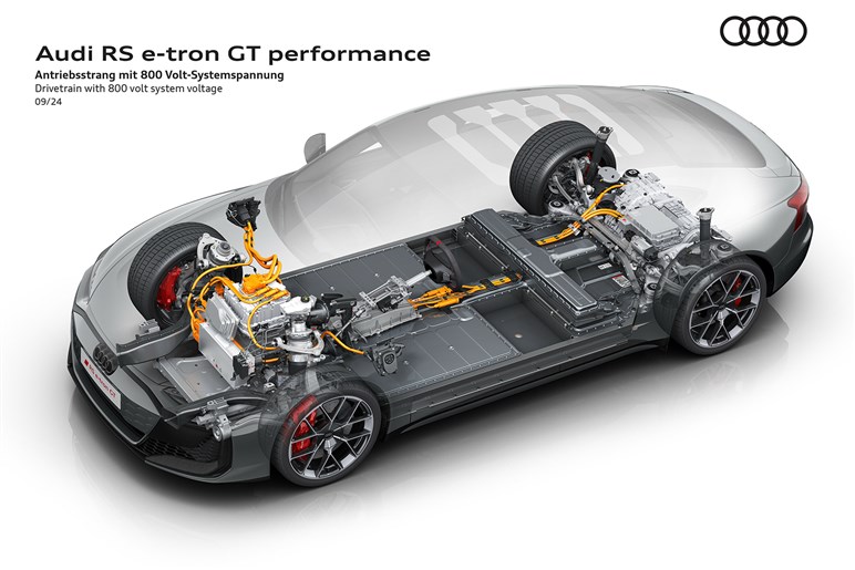 【スリーポインテッドスターが光る!?】「AMG GT 4ドアクーペ」後継EVをチラ見せ。エンジン仕様も併売へ