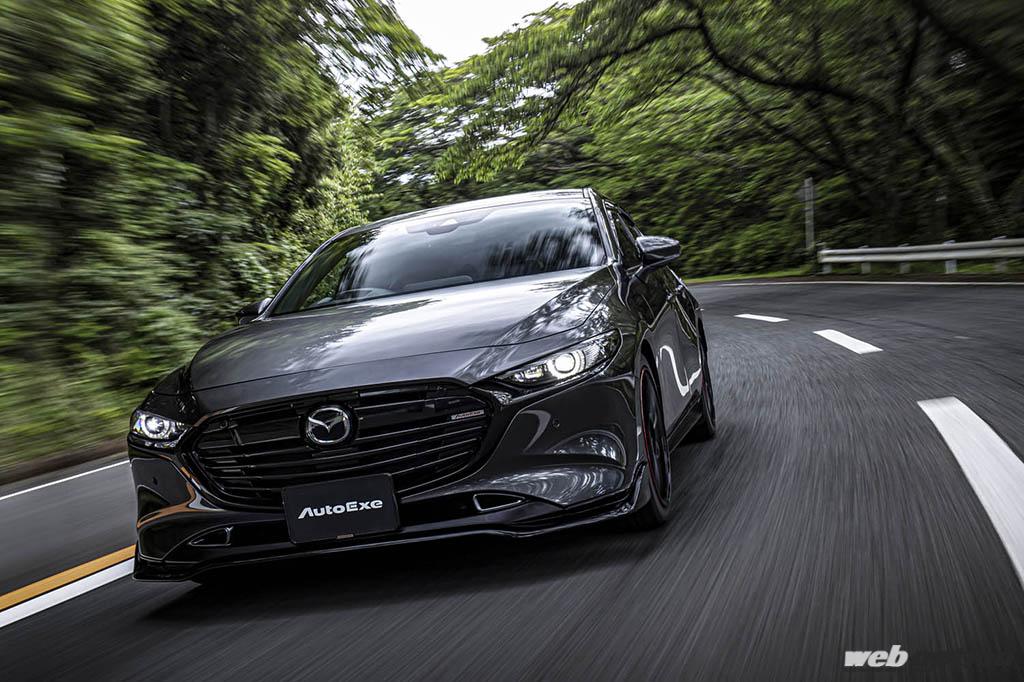 オートエクゼのマツダ3チューニングキット第二弾が登場 マツダ車を知り尽くした名門が放つ珠玉のパーツ群 Web Option 自動車情報サイト 新車 中古車 Carview