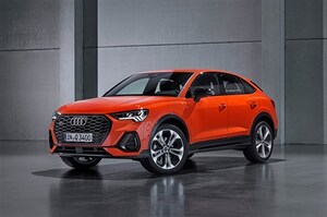 アウディ、Q3スポーツバックを発表。トレンドのクーペフォルムを採用したSUV