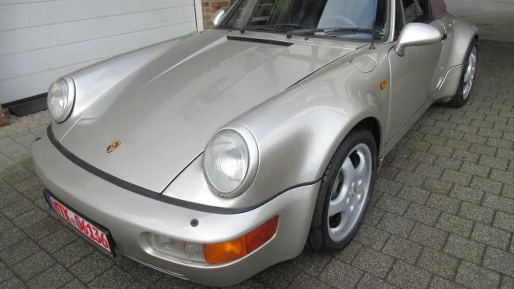 【アンビリーバボーその1】ありえねー　33年落ち＆走行距離40万km超のポルシェ911カブリオレ（964）が約1,680万円で販売中！なんで？