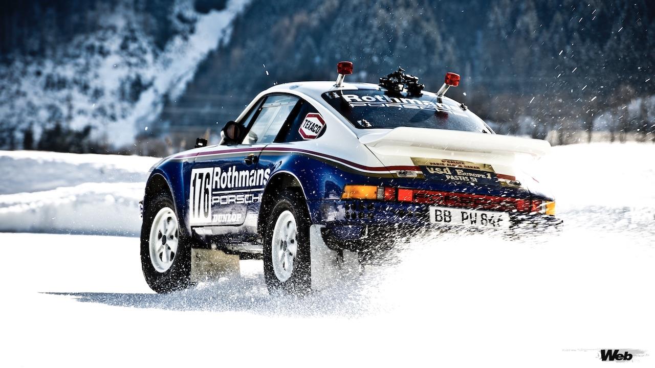 ラリー界のレジェンド ヴァルター ロールが ポルシェ953 で雪原をドリフトダンス 動画 Genroq Web 自動車情報サイト 新車 中古 車 Carview