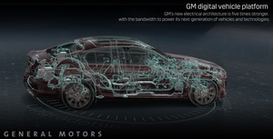 GMが2020年型の「キャデラックCT5」に搭載予定の新世代車載デジタルプラットフォームを発表