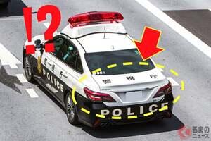 パトカーの「トランク」何が積んである!? 「超頑丈なタテ」「AED」も装備で「もはや走る要塞」？ 荷台に積まれた「専用装備」の種類と使い道は？