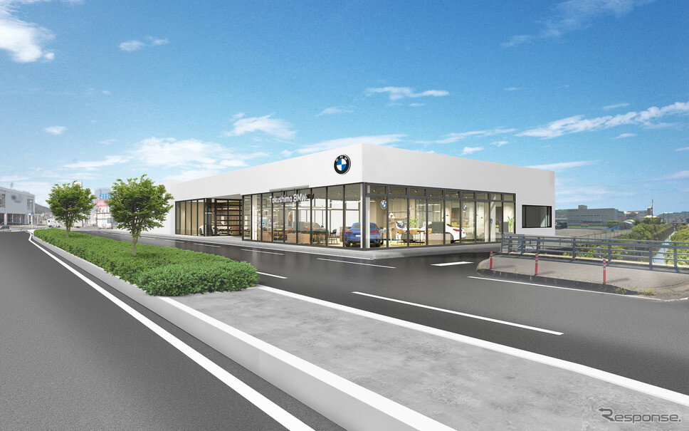 BMW正規ディーラー、徳島に新コンセプト店舗「Tokushima BMW本社」を移転オープン