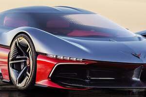 低くワイドな“未来型コルベット”がカッコいい！ 米国発の最新コンセプトカー シボレー「カリフォルニア コルベット」世界初公開