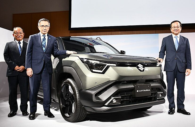 スズキ、初のEV「eビターラ」　2026年1月に販売開始　価格は399万円から　補助金で200万円台に