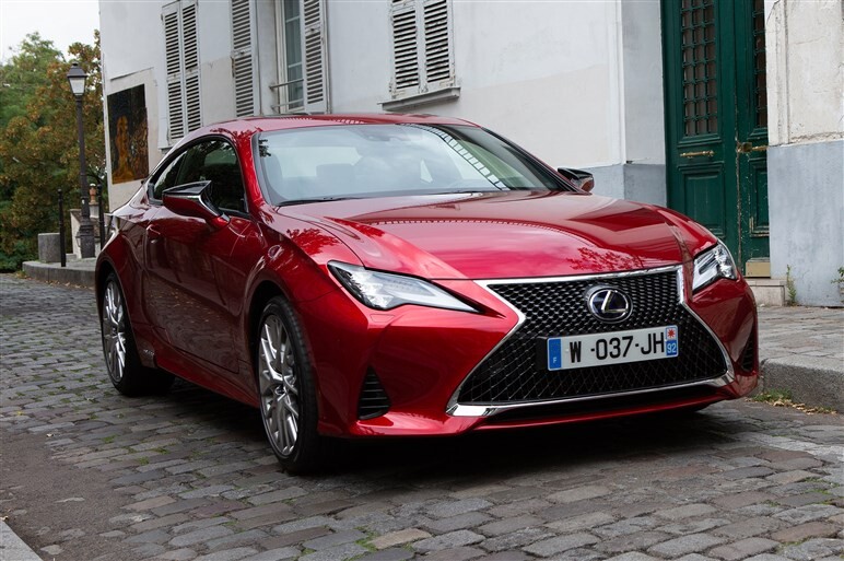 レクサス、「RC」の改良型など4モデルをパリモーターショーで公開