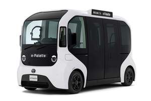 トヨタ自動運転レベル4対応の新型バス「e-パレット」を発売！ 朝はシャトルバス、昼はキッチンカー？ 次世代モビリティが楽しそう【新車ニュース】